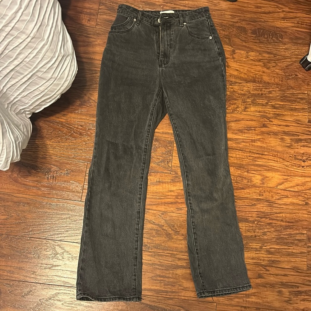 Rollas black jeans